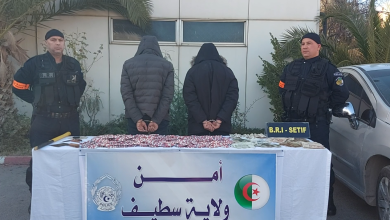 Photo of فرقةBRI  بأمن سطيف تحجز 3450 كبسولة من المؤثرات العقلية بحي عين الطريق