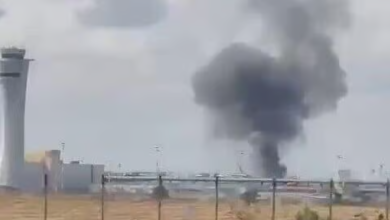 Photo of بعد أن اجتاز أربع طبقات للدفاع الجوي.. سقوط صاروخ يمني في قلب مطار بن غوريون